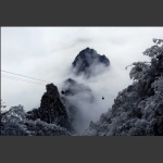 冰雪天门山