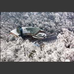 雪后天门山