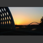 双桥夕阳
