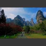 仙山春色