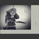 风沙呼啸过大漠