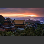 仙寺晨曦