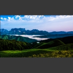 层峦叠嶂天门仙山