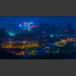 德州董子苑夜景