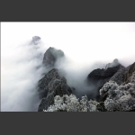 风雪天门山