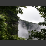 天门山鬼谷栈道风光