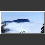 天门山云海
