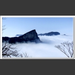 天门山云海