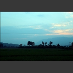 田园夕阳