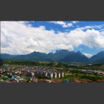 天门山风光