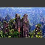 天子山风光