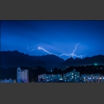 看不见的风景--电闪雷鸣张家界