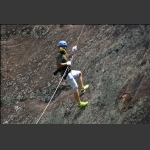 慈利丹霞山风光五之速降