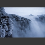 《天门山冬韵》