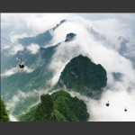 仙山飞渡