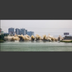 澧水大桥成功爆破7.