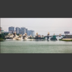 澧水大桥成功爆破6
