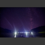 夜色鸭绿江