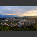 美丽的张家界学院、航院