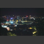 福建龙岩夜俯瞰