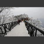 天门赏雪
