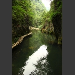 岩泊渡桃水溪