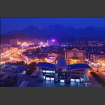 小城夜色
