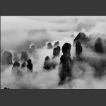 水墨云峰