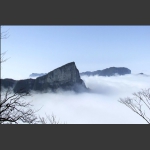 天门山云海似仙境
