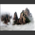 三清山云雾