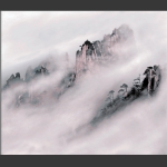 国画三清山
