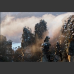 雪后天子山