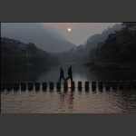沱江晨遇