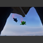 空中飞翔