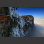 天门山初雪