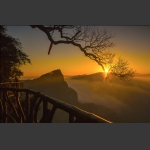 夕映仙山醉
