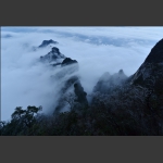 云涌天门山