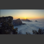 天门山风光