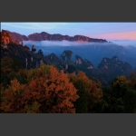 天子山·秋色晚霞