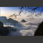 云涌天门山