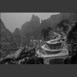 水墨天门山3