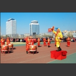 敲锣打鼓闹元宵