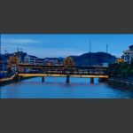 县城夜景