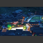 侗寨夜景