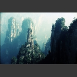 山色葱葱