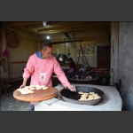 和平古镇手工烤饼