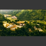 幽静的小山村