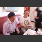 市摄影家协会頋问许毕星老总2015年端午节做客合作桥乡