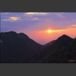 羊峰山晚霞3