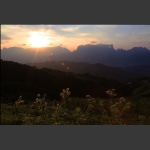 日落西山